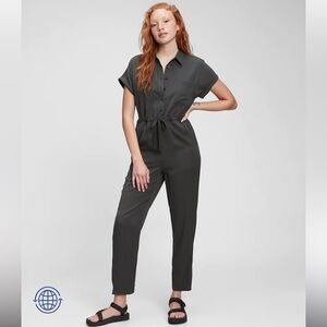 GAP Tie Waist Jumpsuit